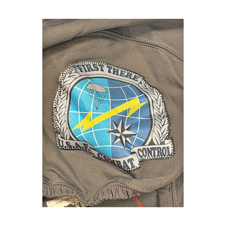 US Air Force Academy 2024 Game Used Nike AFSOC Grey Medium #85 Jersey