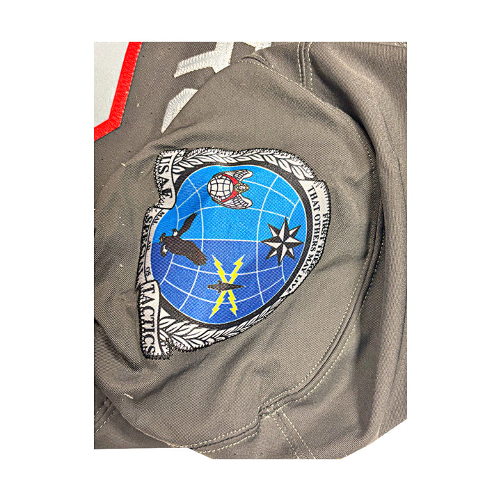US Air Force Academy 2024 Game Used Nike AFSOC Grey XXL #68 Jersey