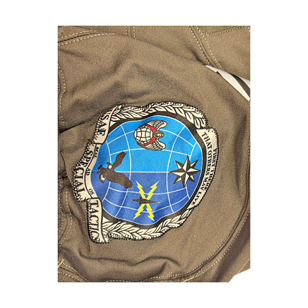 US Air Force Academy 2024 Game Used Nike AFSOC Grey Large #83 Jersey