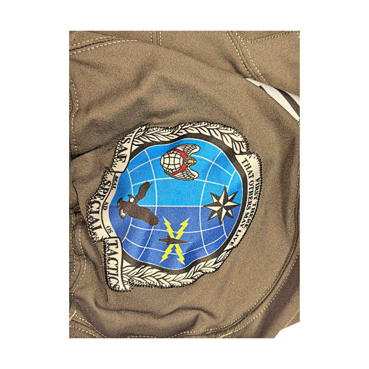 US Air Force Academy 2024 Game Used Nike AFSOC Grey Large #83 Jersey