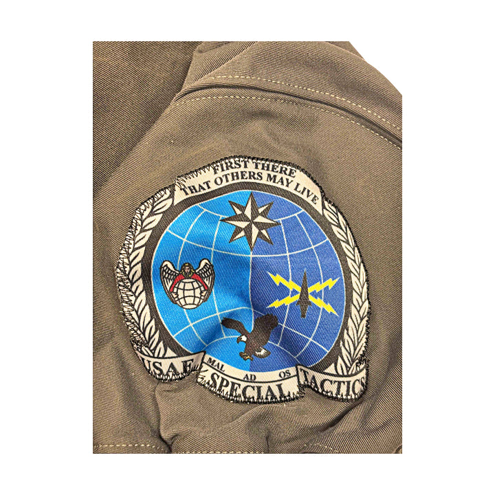 US Air Force Academy 2024 Game Used Nike AFSOC Grey XL #47 Jersey