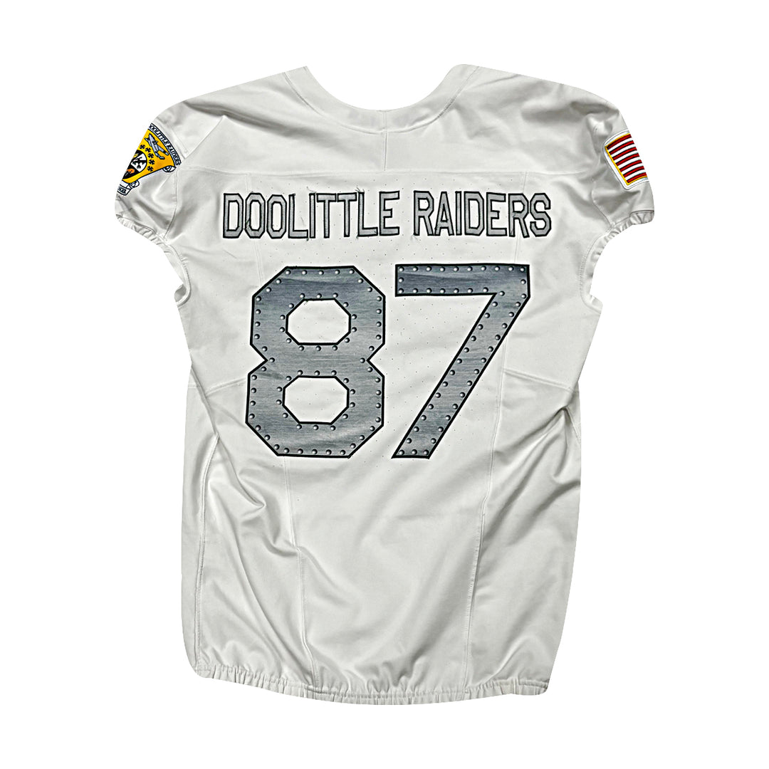 US Air Force Academy 2023 Game Issued Nike Doolittle Raiders XL #87 White Jersey