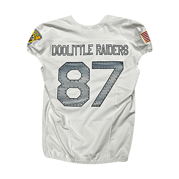 US Air Force Academy 2023 Game Issued Nike Doolittle Raiders XL #87 White Jersey