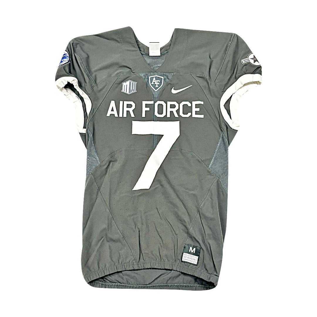 US Air Force Academy 2018 Game Issued Nike AC-130 #7 Size Large Jersey