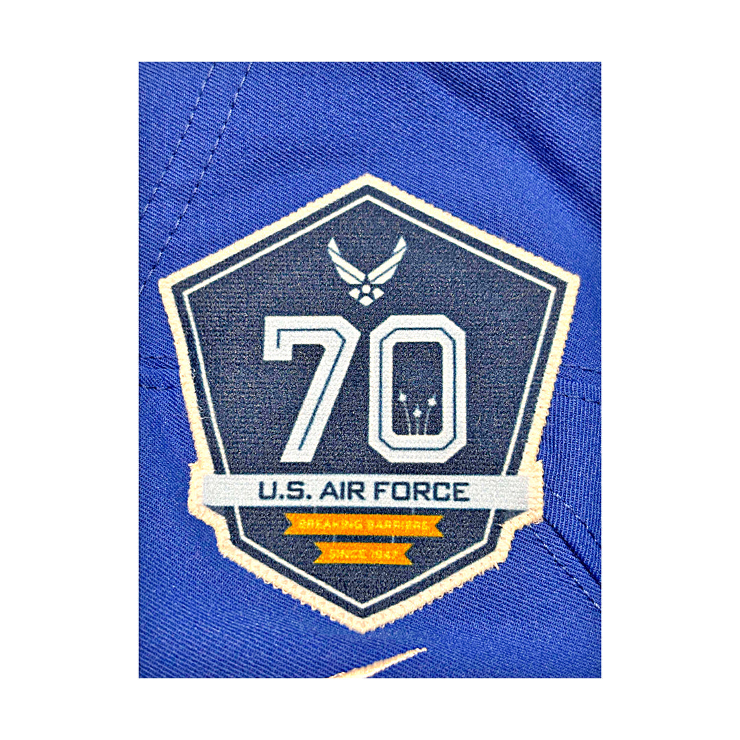 US Air Force Academy 2015 Game Issued Nike 1985 Blue Retro #85 Size L Jersey