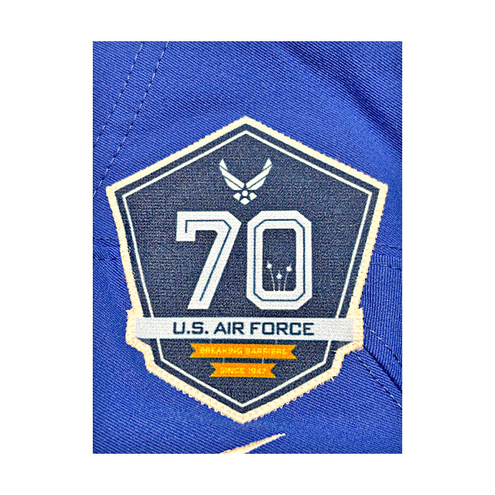 US Air Force Academy 2015 Game Issued Nike 1985 Blue Retro #85 Size L Jersey