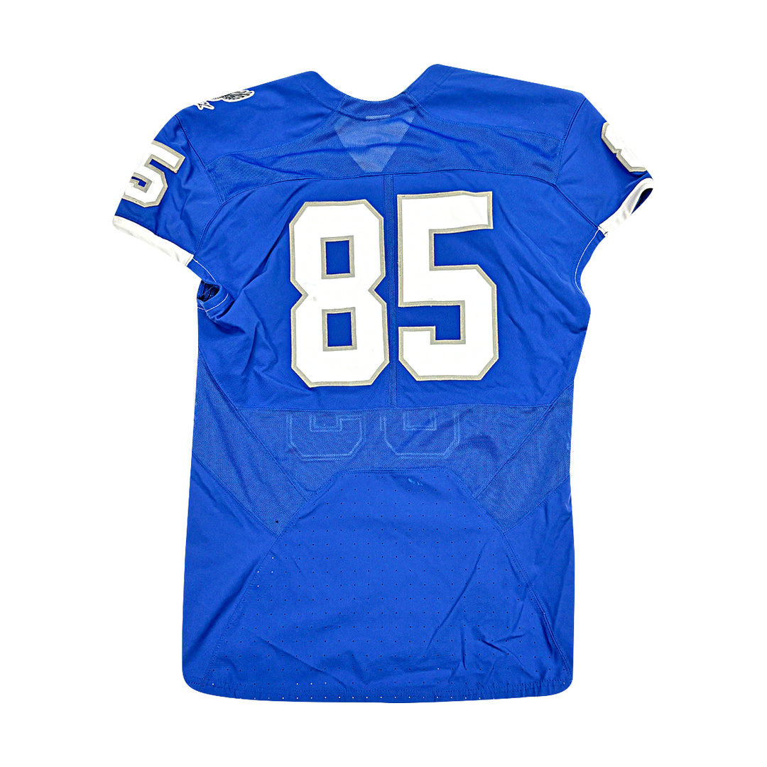 US Air Force Academy 2015 Game Issued Nike 1985 Blue Retro #85 Size L Jersey