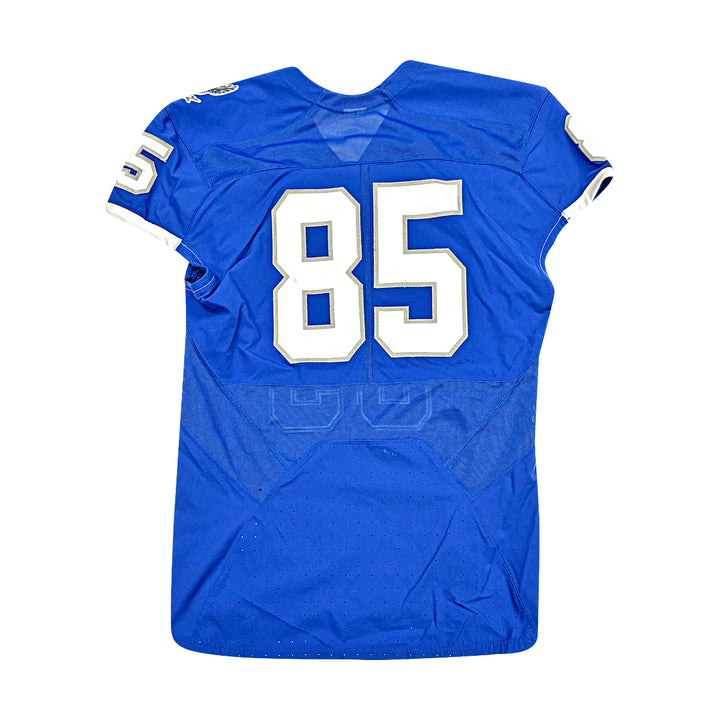 US Air Force Academy 2015 Game Issued Nike 1985 Blue Retro #85 Size L Jersey