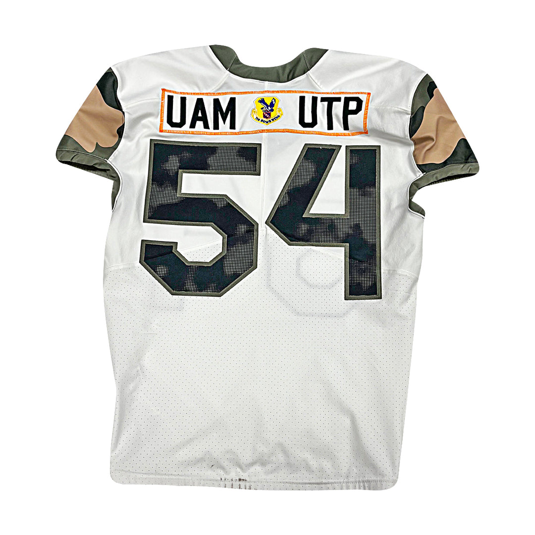 US Air Force Academy 2021 Game Used #54 Nike B-52 Jersey