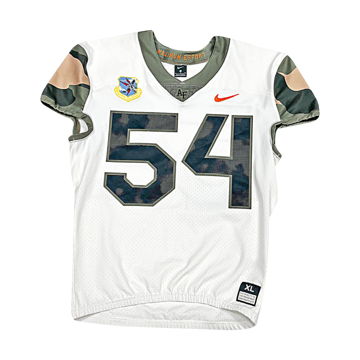 US Air Force Academy 2021 Game Used #54 Nike B-52 Jersey