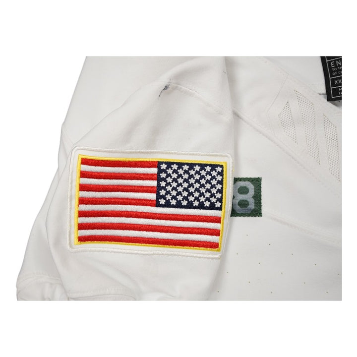 U.S. Air Force Academy 2023 Game Worn Nike Doolittle Raiders #68 White Jersey Sz XXL