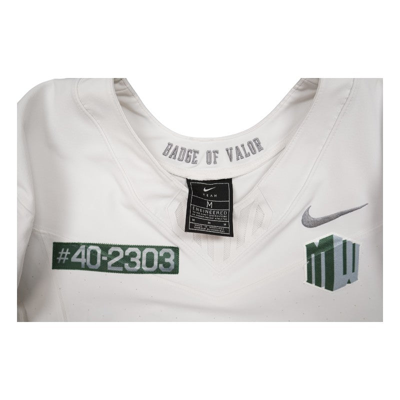 U.S. Air Force Academy 2023 Game Worn Nike Doolittle Raiders #95 White Jersey Sz M
