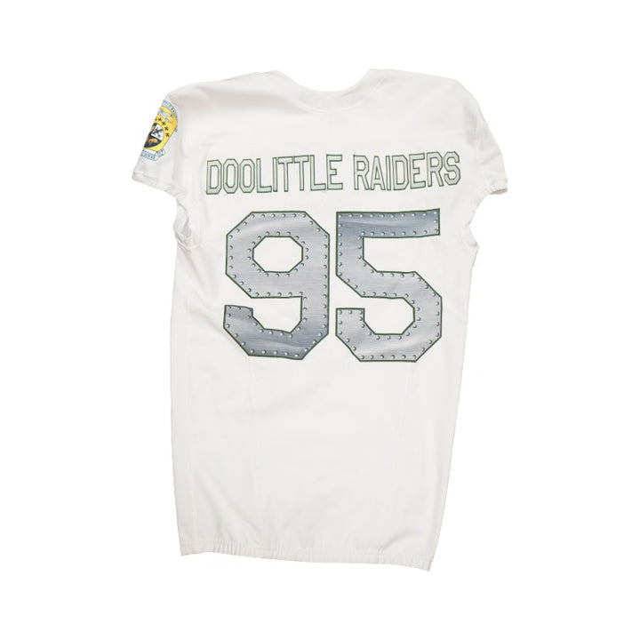 U.S. Air Force Academy 2023 Game Worn Nike Doolittle Raiders #95 White Jersey Sz M