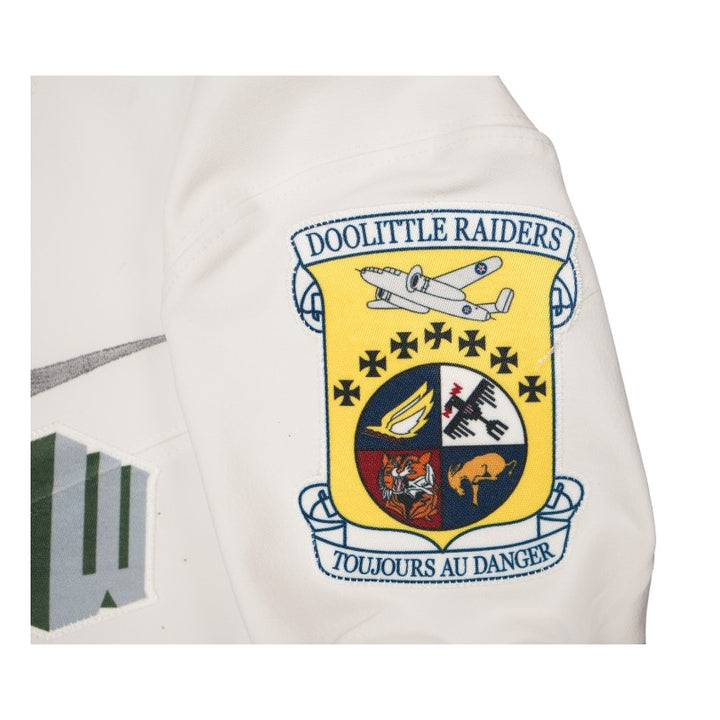 U.S. Air Force Academy 2023 Game Worn Nike Doolittle Raiders #97 White Jersey Sz L