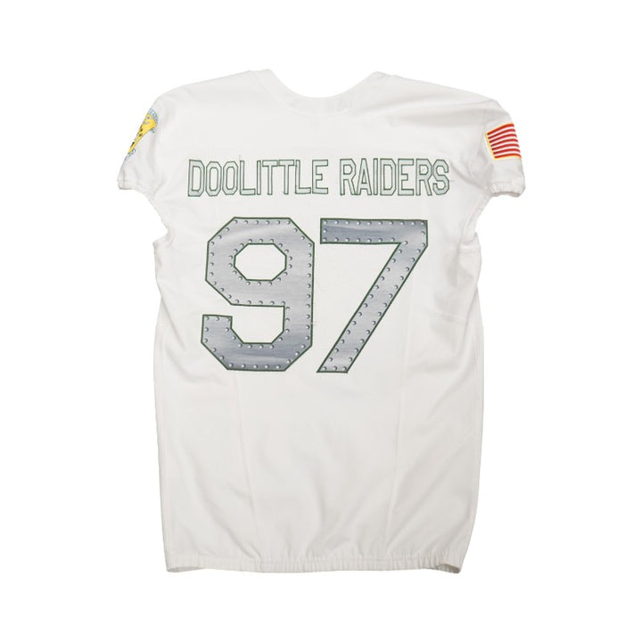 U.S. Air Force Academy 2023 Game Worn Nike Doolittle Raiders #97 White Jersey Sz L