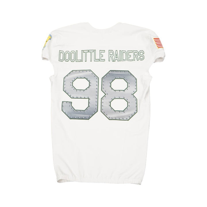 U.S. Air Force Academy 2023 Game Worn Nike Doolittle Raiders #98 White Jersey Sz M