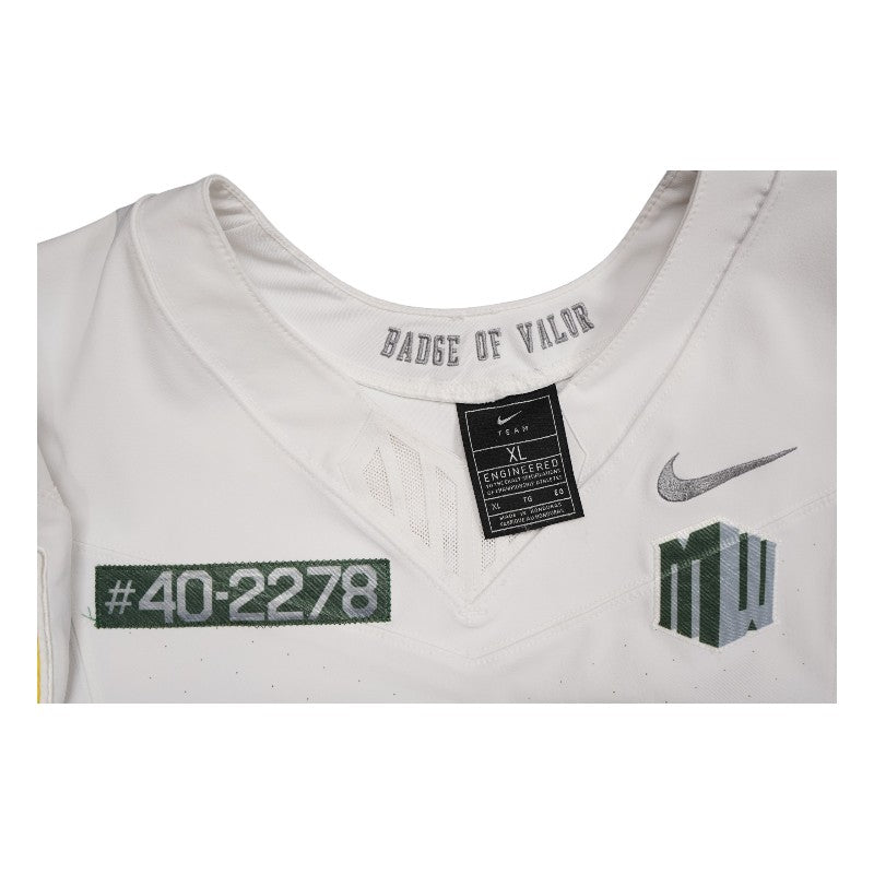 U.S. Air Force Academy 2023 Game Worn Nike Doolittle Raiders #99 White Jersey Sz XL