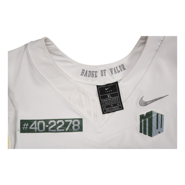 U.S. Air Force Academy 2023 Game Worn Nike Doolittle Raiders #99 White Jersey Sz XL