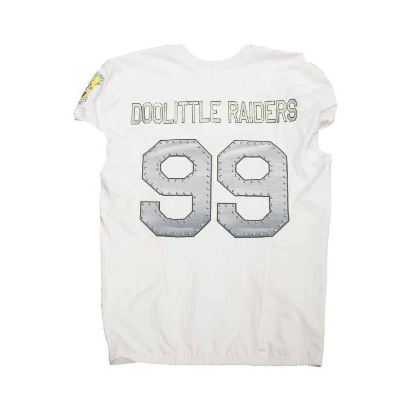 U.S. Air Force Academy 2023 Game Worn Nike Doolittle Raiders #99 White Jersey Sz XL