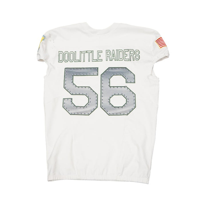 U.S. Air Force Academy 2023 Game Worn Nike Doolittle Raiders #56 White Jersey Sz XL
