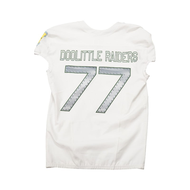 U.S. Air Force Academy 2023 Game Worn Nike Doolittle Raiders #77 White Jersey Sz XL