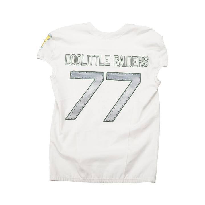 U.S. Air Force Academy 2023 Game Worn Nike Doolittle Raiders #77 White Jersey Sz XL