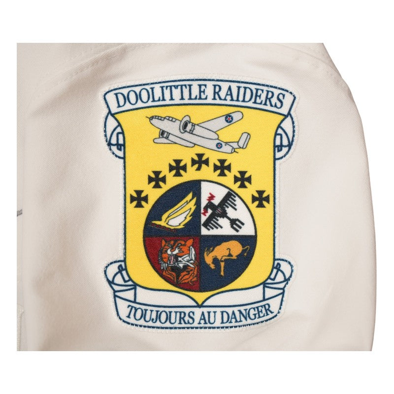 U.S. Air Force Academy 2023 Game Worn Nike Doolittle Raiders #76 White Jersey Sz XL