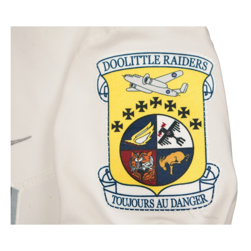 U.S. Air Force Academy 2023 Game Worn Nike Doolittle Raiders #33 White Jersey Sz M