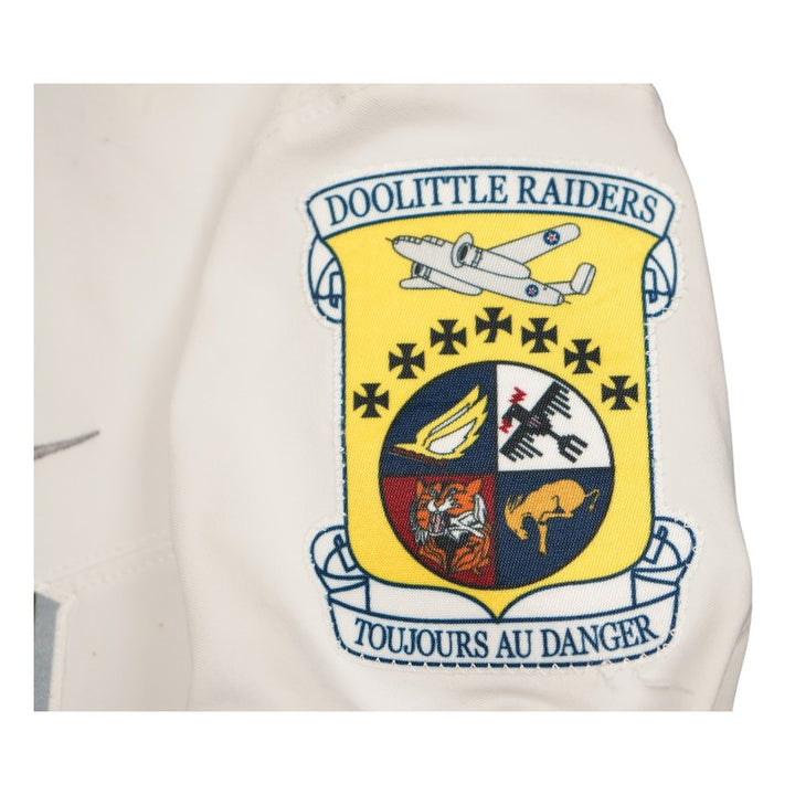 U.S. Air Force Academy 2023 Game Worn Nike Doolittle Raiders #33 White Jersey Sz M