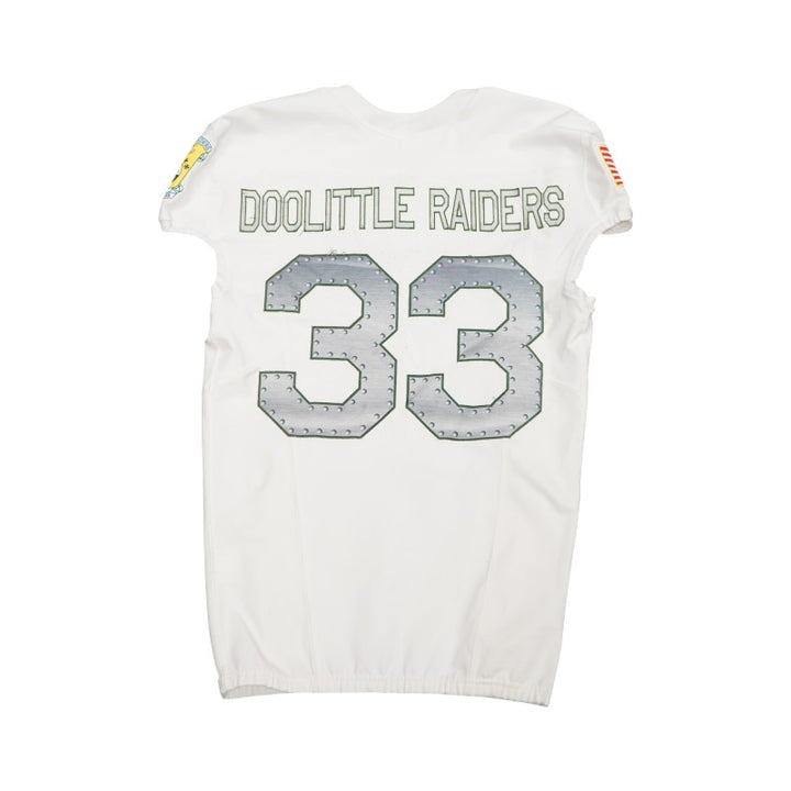 U.S. Air Force Academy 2023 Game Worn Nike Doolittle Raiders #33 White Jersey Sz M