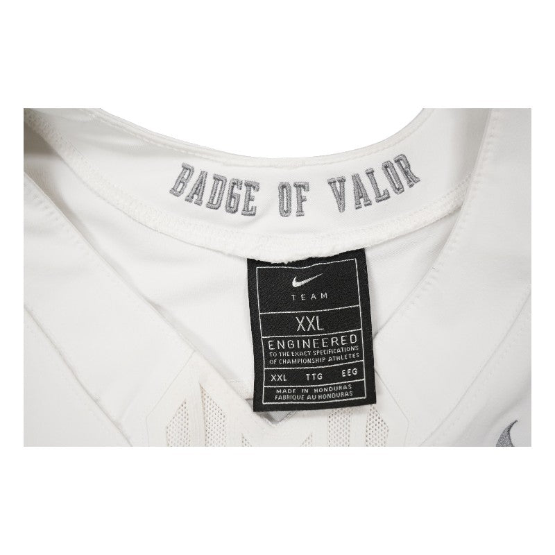 U.S. Air Force Academy 2023 Game Worn Nike Doolittle Raiders #54 White Jersey Sz XXL