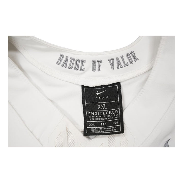 U.S. Air Force Academy 2023 Game Worn Nike Doolittle Raiders #54 White Jersey Sz XXL