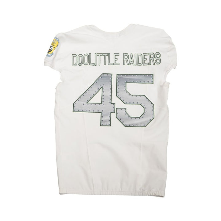 U.S. Air Force Academy 2023 Game Worn Nike Doolittle Raiders #45 White Jersey Sz L