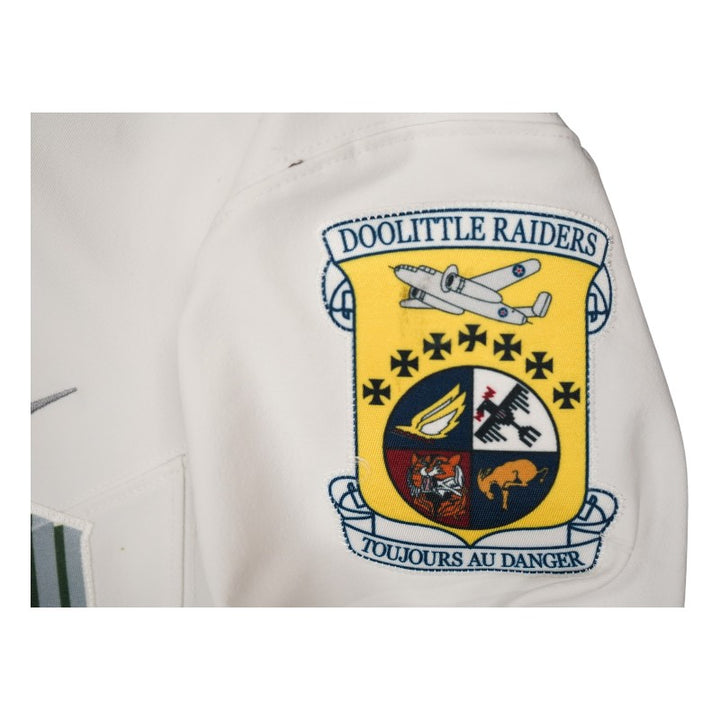 U.S. Air Force Academy 2023 Game Worn Nike Doolittle Raiders #55 White Jersey Sz XL
