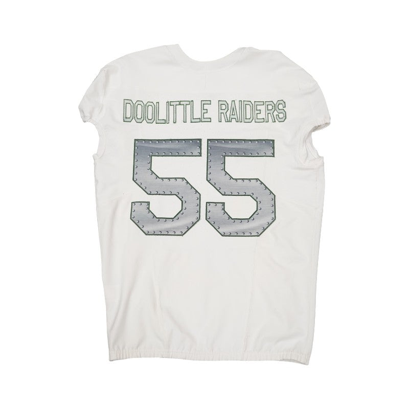 U.S. Air Force Academy 2023 Game Worn Nike Doolittle Raiders #55 White Jersey Sz XL