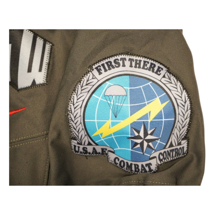 U.S. Air Force Academy 2024 Game Used #47 Nike AFSOC Grey Jersey Sz L