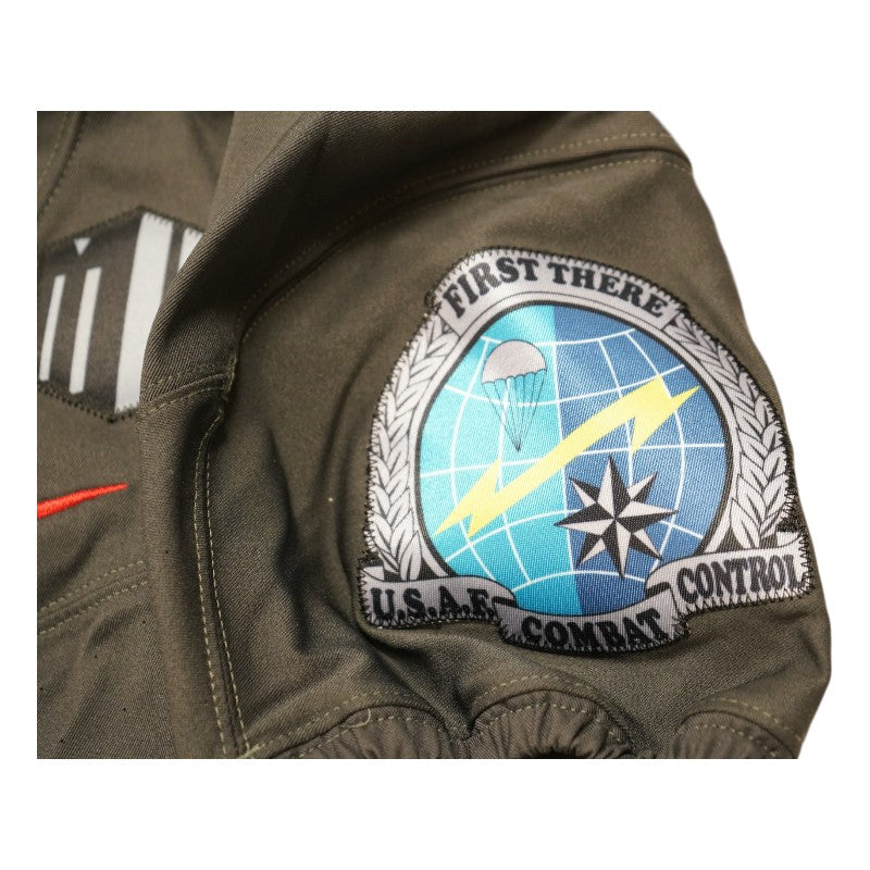 U.S. Air Force Academy 2024 Game Used #53 Nike AFSOC Grey Jersey Sz L