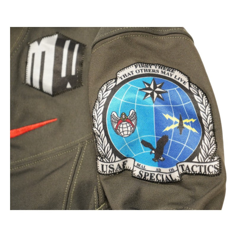 U.S. Air Force Academy 2024 Game Used #31 Nike AFSOC Grey Jersey Sz M