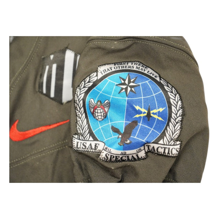 U.S. Air Force Academy 2024 Game Used #43 Nike AFSOC Grey Jersey Sz L