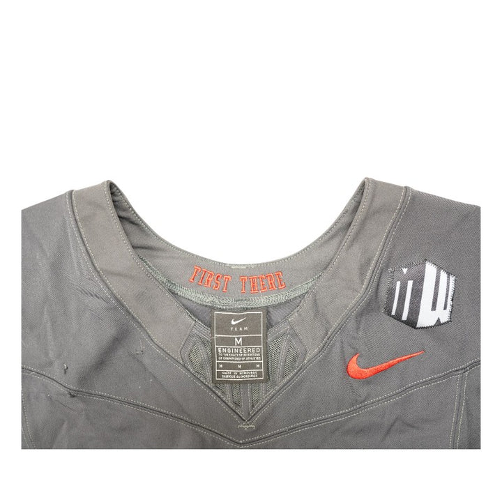 U.S. Air Force Academy 2024 Game Used #37 Nike AFSOC Grey Jersey Sz M