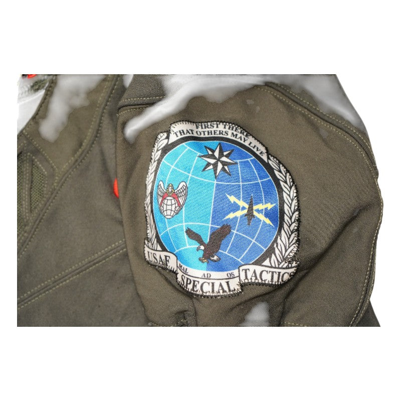 U.S. Air Force Academy 2024 Game Used #37 Nike AFSOC Grey Jersey Sz M