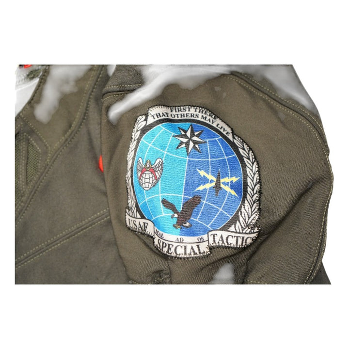 U.S. Air Force Academy 2024 Game Used #37 Nike AFSOC Grey Jersey Sz M