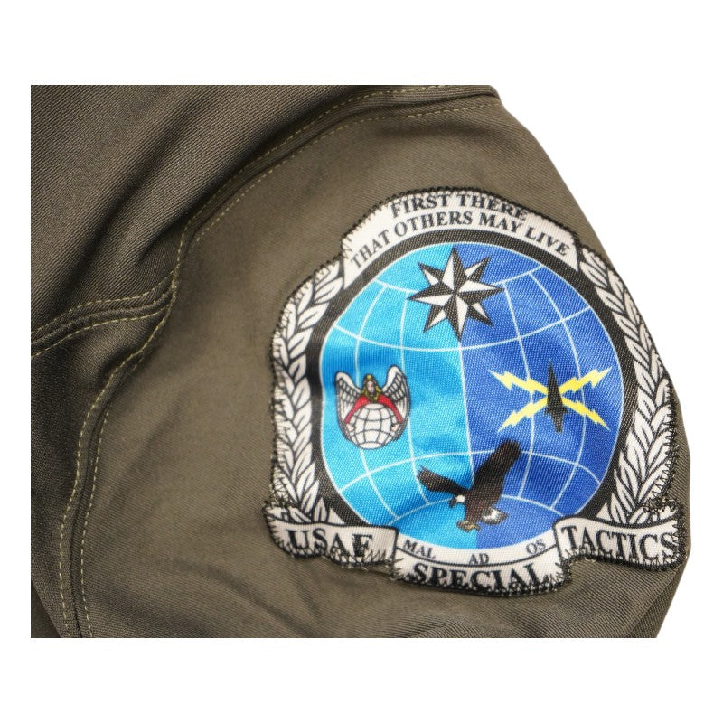 U.S. Air Force Academy 2024 Game Used #58 Nike AFSOC Grey Jersey Sz XXL