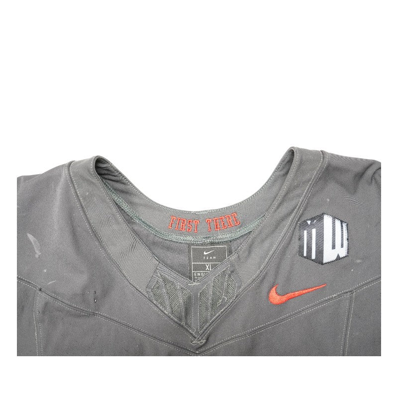 U.S. Air Force Academy 2024 Game Used #99 Nike AFSOC Grey Jersey Sz XL