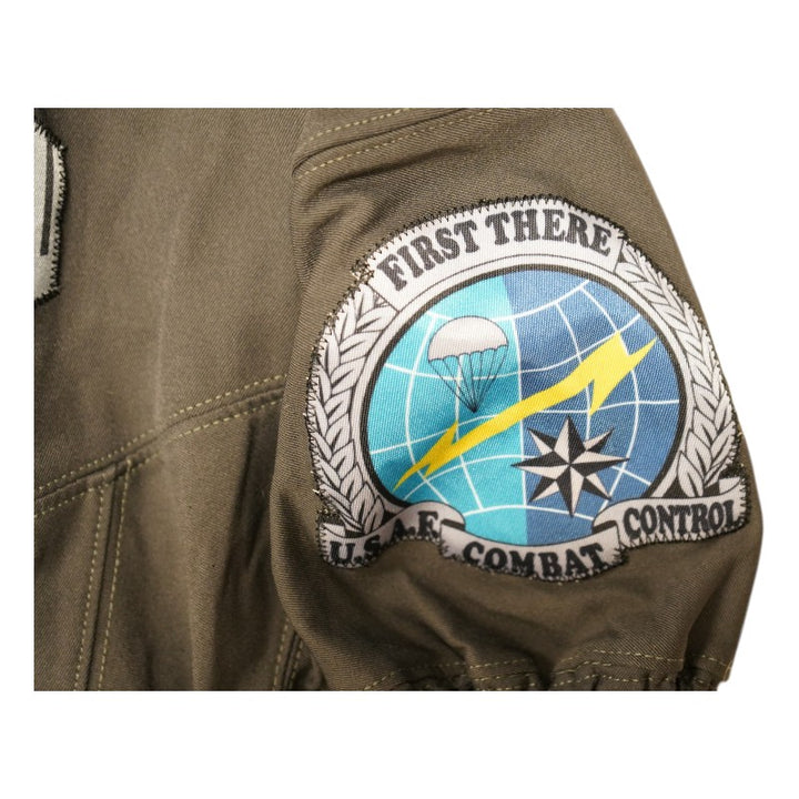 U.S. Air Force Academy 2024 Game Used #97 Nike AFSOC Grey Jersey Sz L