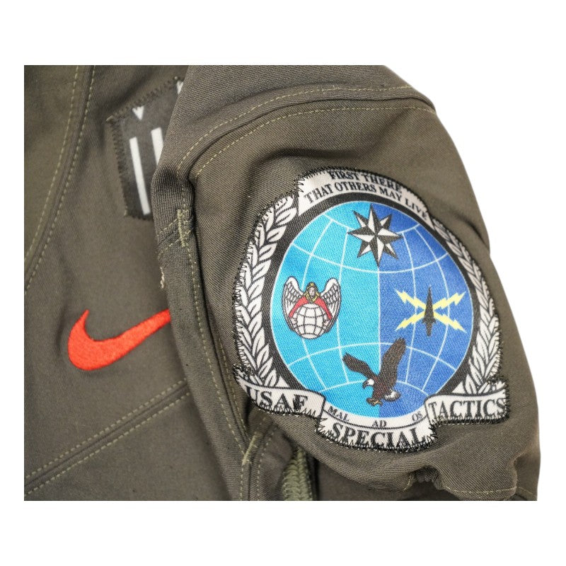 U.S. Air Force Academy 2024 Game Used #18 Nike AFSOC Grey Jersey Sz M