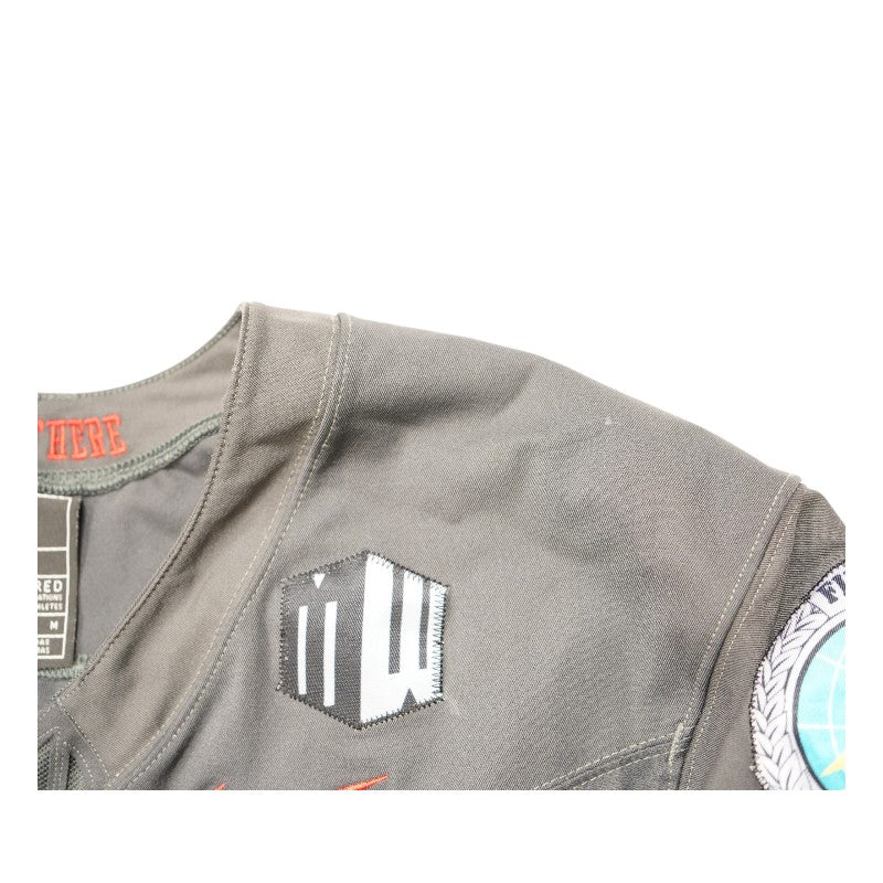 U.S. Air Force Academy 2024 Game Used #2 Nike AFSOC Grey Jersey Sz M