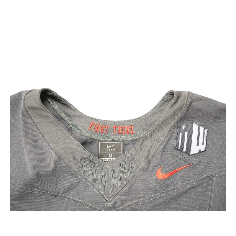 U.S. Air Force Academy 2024 Game Used #96 Nike AFSOC Grey Jersey Sz M