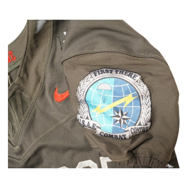 U.S. Air Force Academy 2024 Game Used #96 Nike AFSOC Grey Jersey Sz M