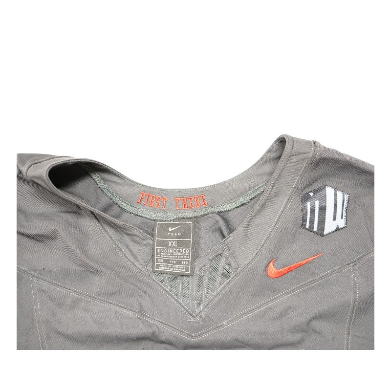 U.S. Air Force Academy 2024 Game Used #69 Nike AFSOC Grey Jersey Sz XXL